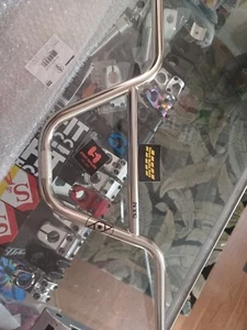 MANILLAR ALIENATION NYC 8.75 bicicleta bmx níquel a tope x-lite FIT SM SE GT DK NUEVO - Imagen 1 de 5