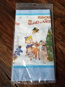 New Vintage Rudolph and The Island Of Misfits Tablecover 54x96 - Picture 1 of 2