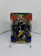 2022 Panini Select Concourse Red & Blue Die-Cut Kenny Pickett RC #64 STEELERS