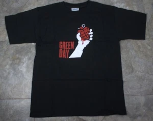 NUEVO STOCK ANTIGUO DE COLECCIÓN 2004 Camisa Green Day American Idiot Talla Juvenil Grande en M&O - Imagen 1 de 8