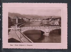 Cartolina Pisa Ponte Solferino e Lungarni IE212 - Picture 1 of 1
