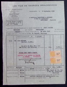 Morocco France document 19329 revenues fiscal - Picture 1 of 1