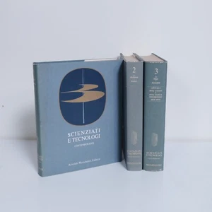 Contemporary Scientists and Technologists 3 Volumes Arnoldo Mondadori 1974 Second Ed - Picture 1 of 13