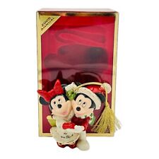 Lenox Disney Mickey & Minnie’s First Christmas Together Ornament 2005 NEW IN BOX