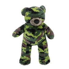 Record Your Own Plush 16 inch Camouflage Teddy Bear - Ready To Love In A Few Eas