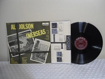 Al Jolson LP Overseas Clean 1959 Maroon Label Mono Jazz Original! - Image 1 of 4