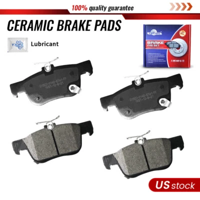 Conjunto de pastilhas de freio a disco traseiras de cerâmica AWD para 2016 2017 2018 2019 2020 Buick Envision - Imagem 1 de 4