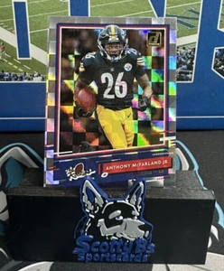 2020 Panini Donruss The Rookies #TR-AMJ - Anthony McFarland Jr. (RC) - Steelers - Picture 1 of 3