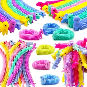 30 Pack Stretchy Strings Fidget Toys - Vibrant Sensory Toys Bulk For Kids And - - Picture 1 of 11