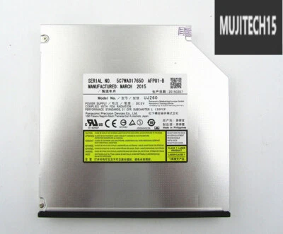 New  UJ-260 UJ260 6x Blu-RAY DVD Rewriter 12.7mm Sata Laptop Drive UJ260 - Image 1 of 4
