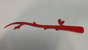 Junco’s Stone Ends Restaurant Albany-Glenmont New York Vintage Swizzle Stick Red - Picture 1 of 3
