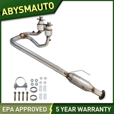 Front Catalytic Converter For 2004-2006 Jeep Wrangler 4.0L l6 Stainless Steel - Изображение 1 из 4