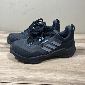 Adidas Mujer Core Negro/Azul Claro Terrex Ax4 Zapatos de Senderismo Talla 6.5 6 1/2 - Imagen 1 de 9
