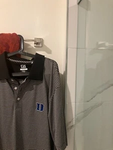 Duke University Cutter & Buck golf polo short sleeve adult men's XLT Xl tall - Picture 1 of 1
