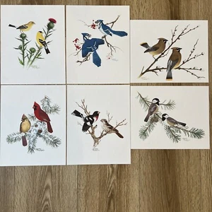 Sherm Pehrson Art Prints Song Birds 9-7/8" x 8" Set Of 6 Portfolio Collectors - Picture 1 of 19