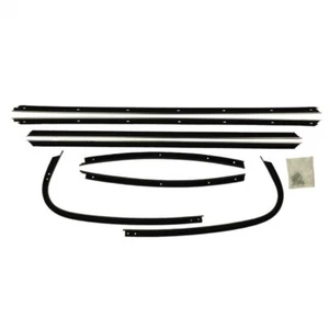 1970-72 GTO Weatherstrip Window Seals Felt 8pcs 70 71 72 Coupe **IN STOCK** - Picture 1 of 2