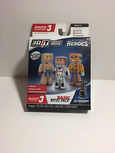 3D IT Character Creator City Heroes Style 2 Basic Refill  NEW