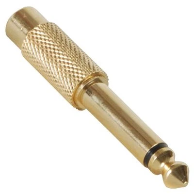 Dayton Audio - ADQM-RCAF - RCA Jack To 1/4 Mono Plug - Image 1 of 4