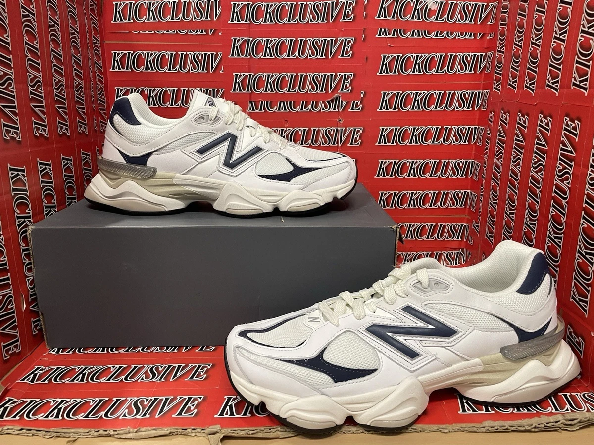 New Balance 9060 White Navy | eBay