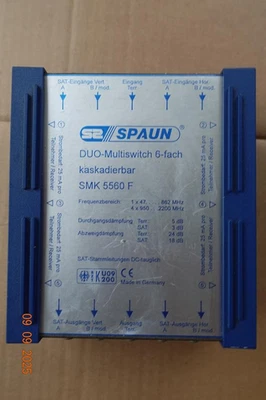Spaun Multischalter DUO- Multiswitsch  6 fach  kaskadierbar - Bild 1 von 4