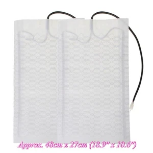 Universal 2 Stufen Kfz Pkw Kit 1 Sitzheizung Auto Carbon Nachrüstsatz Heizmatten - Bild 1 von 10