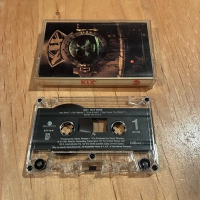Kix - Hot Wire CASSETTE TAPE 1st US issue ac/dc ratt britny fox great white - Image 1 of 3