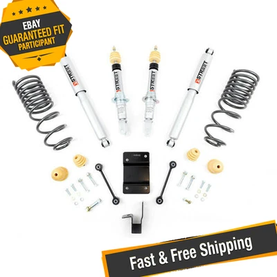Belltech 965SP Lowering Kit, 2"/4" Drop with Shocks for 2009-2018 Dodge Ram 4WD Foto 1 de 4