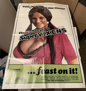 Supervixens -Russ Meyer's- Original 1975 One-Sheet 27x41" Movie Poster free ship - Picture 1 of 4