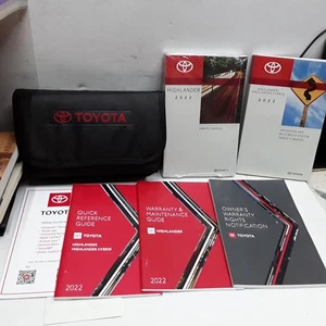 2022 Toyota Highlander Owners Manual - Picture 1 of 1