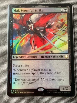 MTG Mai Scornful Striker Foil English Legend Card Magic The Gathering - Image 1 of 4