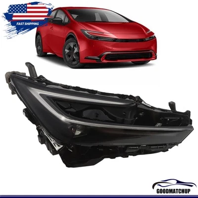 Conjunto completo de faros LED lado derecho para Toyota Prius 2023-2025 81140-47A60 Foto 1 de 4