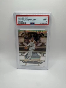 2023-24 Select Victor Wembanyama RC Silver Prizm #87 PSA 9 - Picture 1 of 2