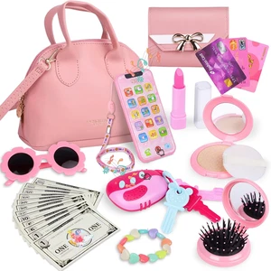 Learn2M Play Purse for Little Girls Ages 3-6, My First Purse Toy with Handbag, M - Picture 1 of 12