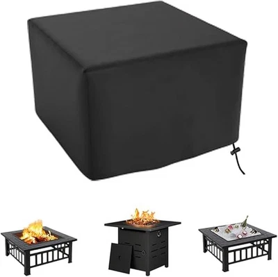 Square Fire Pit Cover for 29-32 Inch Firepit, Heavy Duty Outdoor Patio Fire Pit - Image 1 of 4