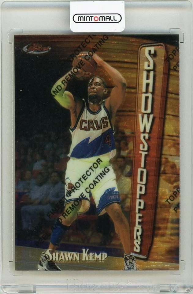 1997-98 Topps Finest Shawn Kemp 241 B Cleveland Cavaliers - Image 1 of 2