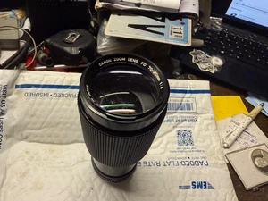 Canon Zoom Lens FD 70-210mm 1:4 Made In Japan - Picture 1 of 6