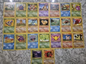 23x WOTC Vintage Pokemon Bundle | Pokémon TCG Base Rocket Fossil Jungle Base 2 - Foto 1 di 1