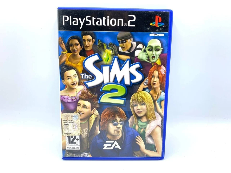 The Sims 2 EA Sony PlayStation 2005 PS2 Completo Funzionante Italiano - Immagine 1 di 4