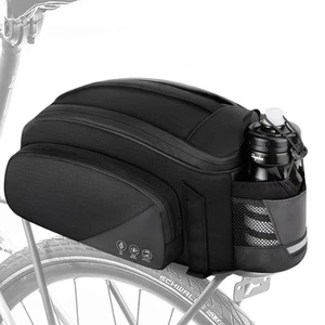 Rear Rack Bag, 12L Waterproof Reflective Bicycle Trunk Bag, Cycling Rear Seat... - Picture 1 of 8