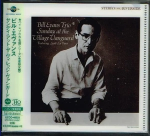 Bill Evans Trio "Sunday At The Village Vanguard" Japan LTD Hi-Res UHQCD w/OBI - Imagen 1 de 1