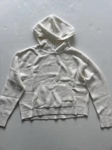 Sudadera con Capucha Cabi Grande Tejida Blanca Estilo 2025 #6775 ¡NUEVA CON ETIQUETAS! - Imagen 1 de 5