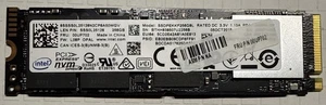 Intel Lenovo SSD Festplatte 2,5" 256GB M.2 PCIe (SSDPEKKF256G8L) - Bild 1 von 1