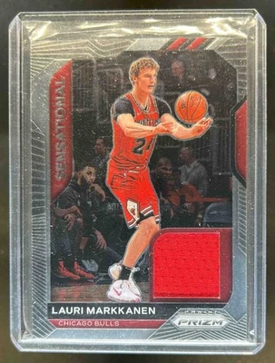 Camiseta deportiva Prizm Lauri Markkanen Sensational 2020-21 #SSW-LMR Bulls Foto 1 de 2