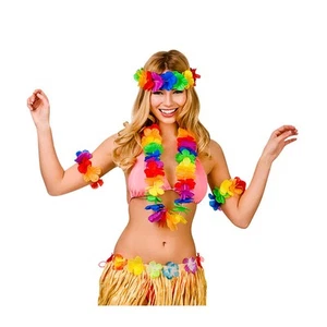 Wicked Costumes - Waikiki Hawaii Set (4 Piece) - Adult - Picture 1 of 1