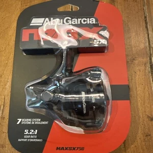New Abu Garcia Max SX MAXSX750-C Righthanded 7 BB 5.2:1 Fishing Reel Sealed - Picture 1 of 7