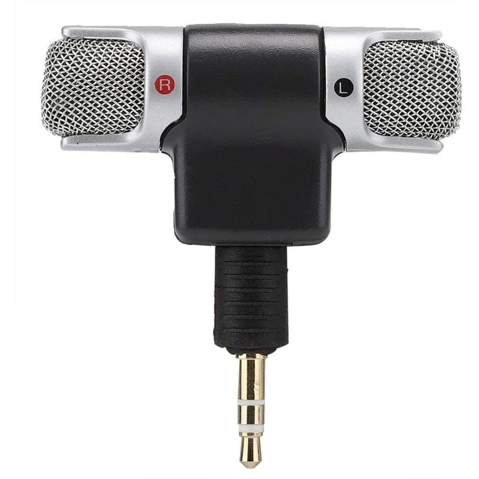 Microfono Stereo Snodabile 90° Jack 3.5mm per PC Laptop Telefono | Audio Profess - Immagine 1 di 1