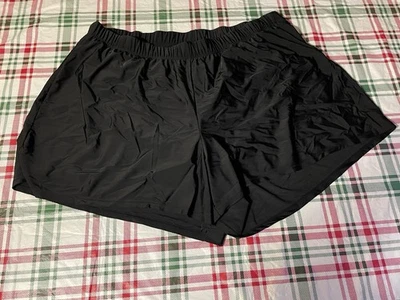 Pantalones cortos de natación Catherine’s para mujer talla grande negros talla 4X  Foto 1 de 3