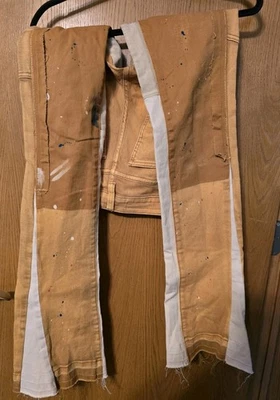 Rockstar Original Flare Denim Mustard Yellow Jeans Sz 30 - Image 1 of 4