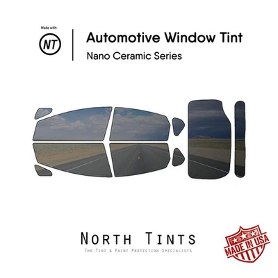 Película de tinte de ventana precortada nano cerámica vidrio automotriz para Toyota Prius 2010-2015 Foto 1 de 4
