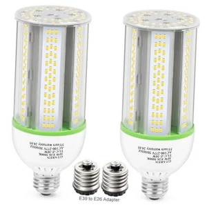 30W LED Corn Light Bulb, 300W Equivalent, 5000K Daylight, E26/E39 Base, 4200 - Picture 1 of 7